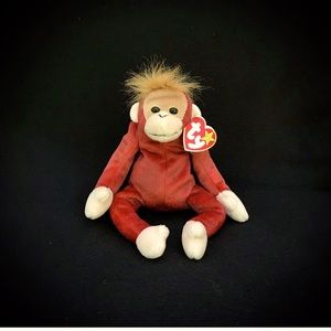 Ty Beanie 1999 chimpanzee plush